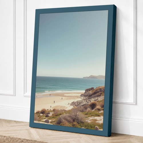 Quiet morning coastal canvas - quiet,