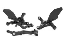 Gilles AS31GT3 Black & Grey Adjustable Rearsets Yamaha R9 2025 YZF R9