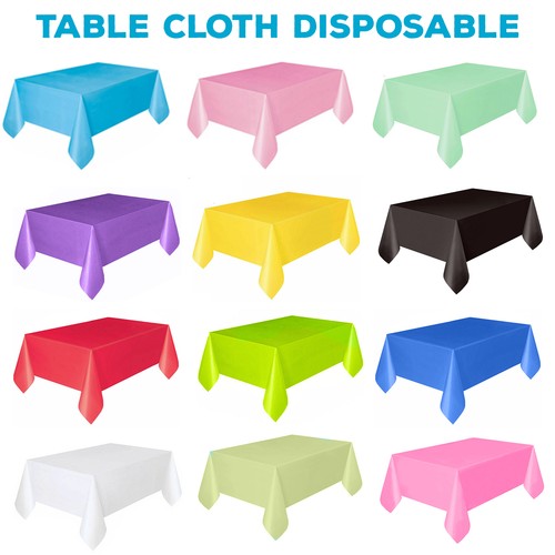 Plastic tablecloth rectangle - tablecloth,