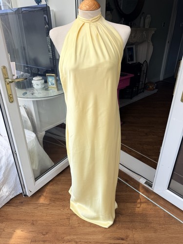 Zara pastel lemon yellow satin - zara,