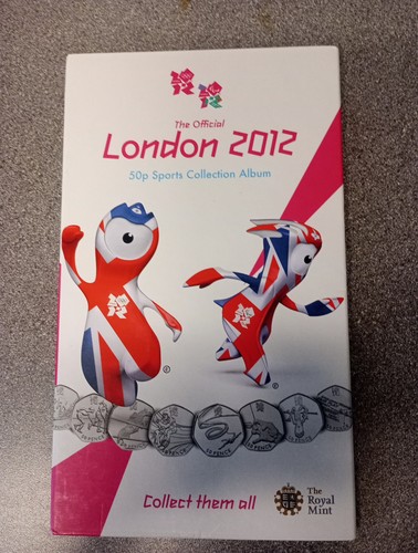 2012 london olympics 50p coin - 50p,