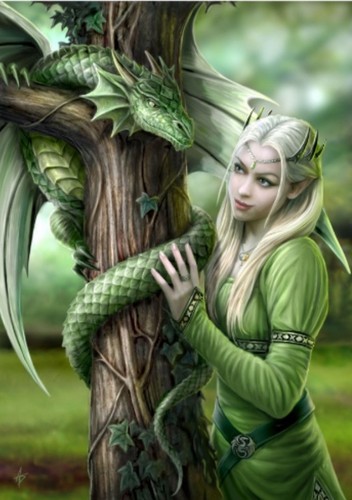 Anne stokes kindred - anne, spirits