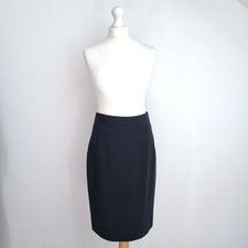 Jaeger Pencil Skirt Black Knee