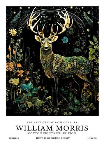 Size william morris print - size,