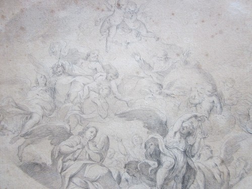 Antique old master c17th - old,