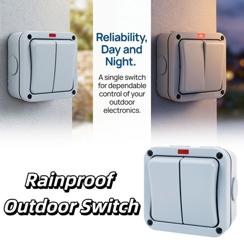 2way double light switch - 2way,