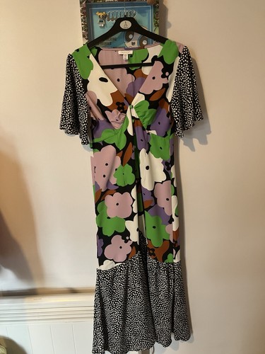 Topshop floral midi dress - floral,