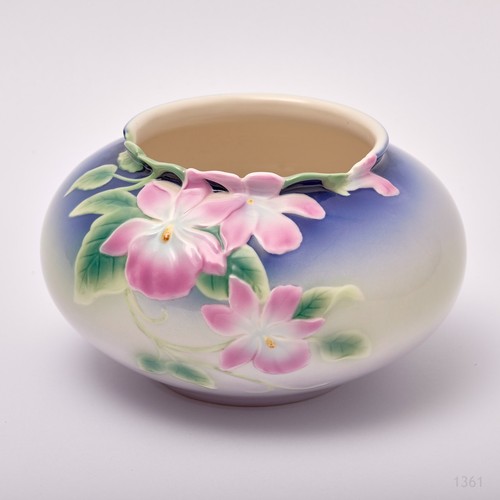 Franz porcelain pansy - porcelain,