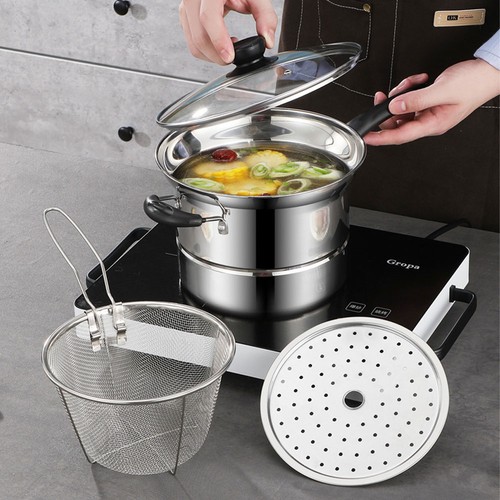 4pcs chip pan fryer with - 4pcs,