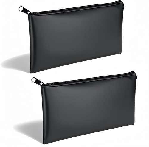 Pack leather zipper money - 2-pack,