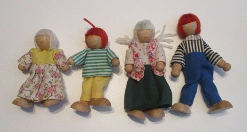 Wooden posable dolls for - wooden,