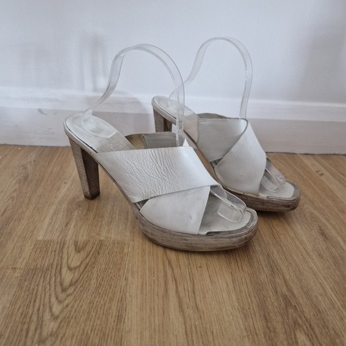 Donald pliner white mules uk - white,