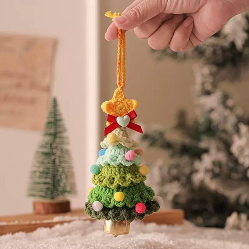 Crochet christmas tree hanging - christmas,