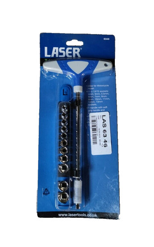 Drive 4mm 13mm sockets - 1/4",