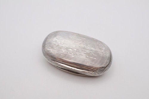 Antique 800 grade silver snuff - antique,