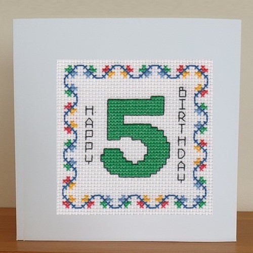 Hand stitched completed - hand,