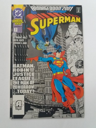 Superman annual 1991 dc - superman, 3