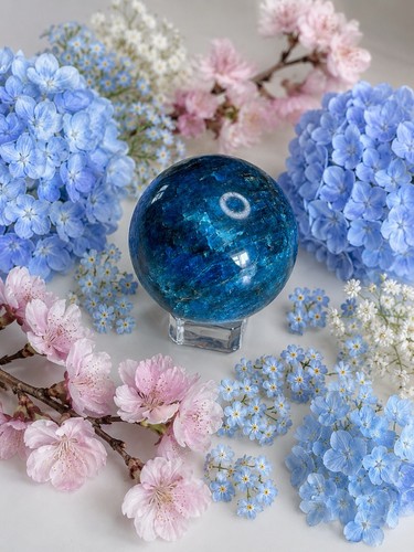 Large siberian crystal sphere - large,