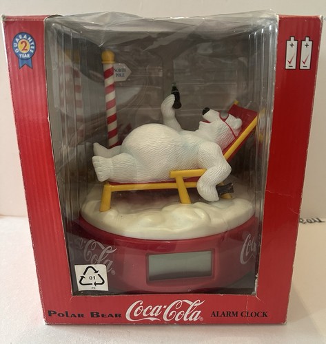Coca cola 1996 alarm clock - alarm,