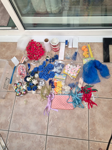 Mixed craft decorations job - decorations,