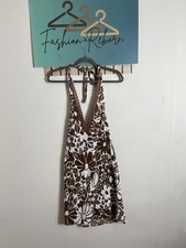 Amari cotton halter neck dress