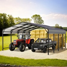 Heavy-Duty Metal Carport