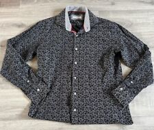 Jiggler Lord Berlue Patterned Men's Shirt Size L - 44" Chest.  (37) 