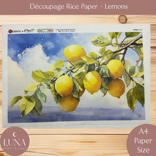 A4 Rice paper for decoupage