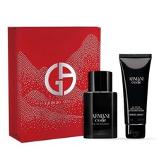 GIORGIO ARMANI ARMANI CODE 50ML EDT SPRAY + 75ML BODY SHAMPOO GIFT SET 2024