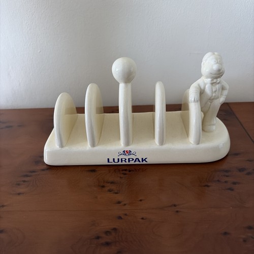 Vintage lurpak ceramic toast - ceramic,