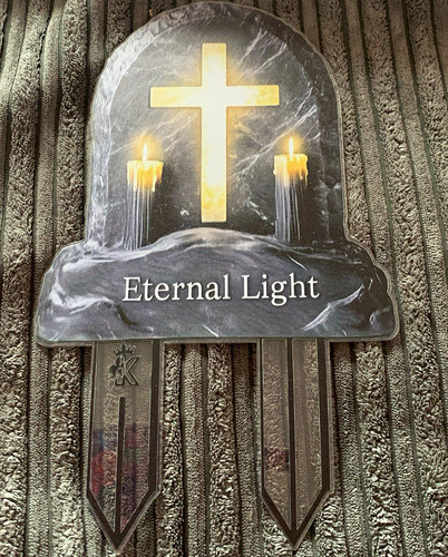 Eternal light grey grave - light,