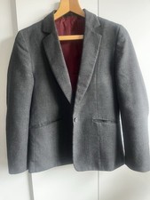 Schoolblazer Grey Wool Blend