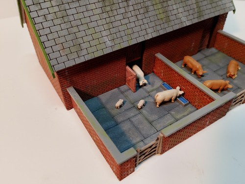 Gauge pig sty model kit - model, for