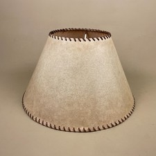Rawhide Lamp Shade Vintage