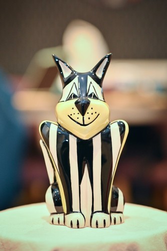 Lorna bailey ceramic cat - lorna,