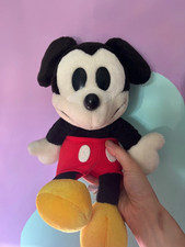 Japan Disney Store Vintage Mickey Mouse Soft Toy Plush