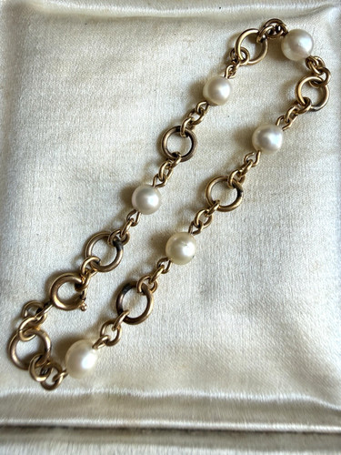 Vintage 12ct gold chain - gold, style