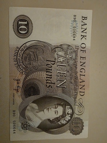 Old page note - old, £10