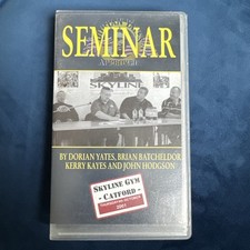 Rare Seminar VHS Dorian Yates, Brian Batcheldor, Kerry Kayes, John Hodgson