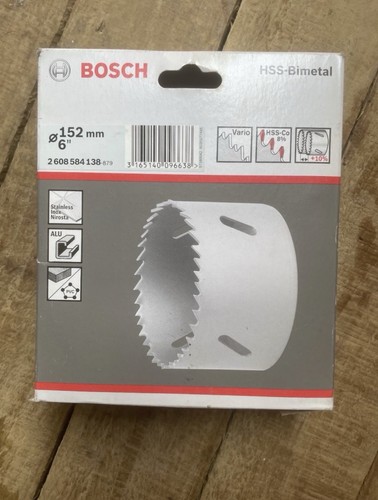 Holesaw bosch 152mm - holesaw,
