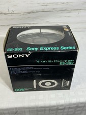 Vtg. NEW! NOS Sony ES-S92 6"x9" Mobile Car 2-Way Coaxial Speakers Made Japan