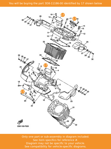 Yamaha cover cylinder head - yamaha,