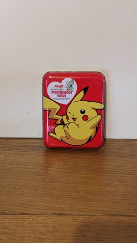 Pokemon meiji chocolate - chocolate, tin
