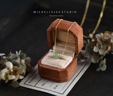 Simple Green Jade Pendant