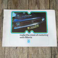 Vintage Car Sales Promo Brochure, Morris/BMC Mini, Marina, 1800/2200, 1974