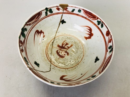 Y6633 chawan gosu akae large - chawan,