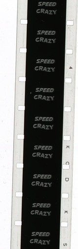 Speed crazy 16mm film black - 16mm, &