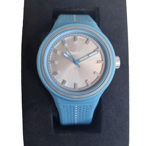 Reebok blue silver - silver, silicone