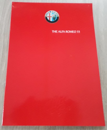 Alfa romeo range brochure - alfa, 33