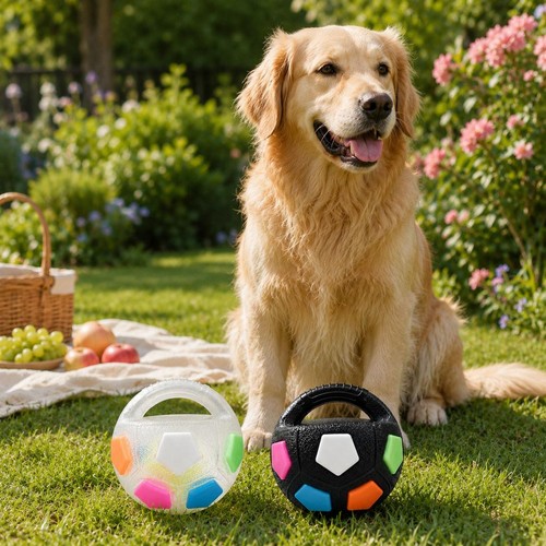 Dog soccer interactive tug - dog,